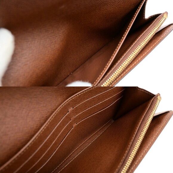 LOUIS VUITTON Portefeuille Sarah Long Bifold Wallet Monogram BN M61734 62EE070 - Picture 4 of 14